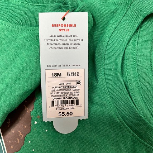 Cat & Jack x 7 Toddler Boys Long Sleeve T-Shirts Holiday Christmas Train 18M - Picture 6 of 10